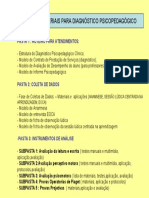 Informativo de Materiais Para Diagnostico