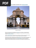 A Praça do Comércio - Lisboa