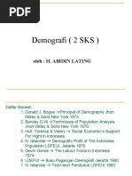 Download Demografi  2 SKS  by Andistya Oktaning Listra SN55111670 doc pdf