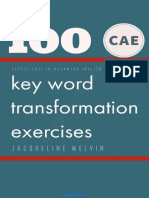 Certificate - In.advanced English.100.Cae - Key.word - Transformation.exercises