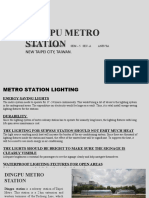 Energy Saving Lights for Metro Stations