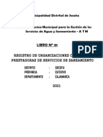 Libro de Registro de Organizaciones Atm