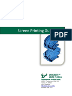 Screen Printing Guidelines: Environmental Health & Safety