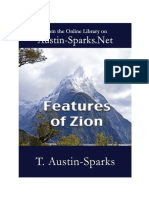 T Austin-Sparks - Features of Zion