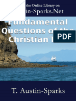 T Austin-Sparks - Fundamental Questions of The Christian Life