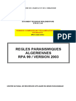 RPA 99version 2003 - VERSION COMPLETE DE VULGARISATION POUR LES ETUDIANTS