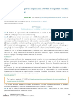 Ordonanta NR 65 1994 Privind Organizarea Activitatii de Expertiza Contabila Si A Contabililor Autorizati