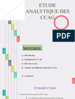 Etude Analytique Des Ccag: Réalisé Par