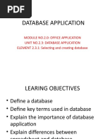 Database Application