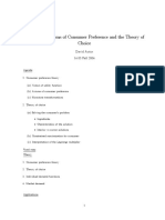 Lecture 3 - Axioms of Consumer Preference and The Theory of Choice