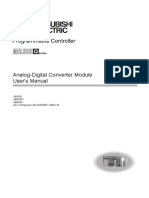 Analog-Digital Converter Module User's Manual: - Q64AD - Q68ADV - Q68ADI - GX Configurator-AD (SW2D5C-QADU-E)