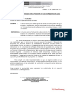 CARTA 57, Alcalde - Nombramiento de Veedor de Obras