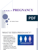 Teen Pregnancy: By: Sandra Gomez