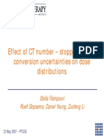 (5.23) (14.20) S.Flampouri (Effect of CT Number - Stopping Power Conversion Uncertainties)