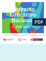 Proyecto Educativo Nacional Al 2036