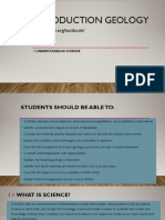 Kuliah II. An Introduction Geology