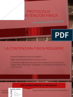 Protocolo Contencion Fisica