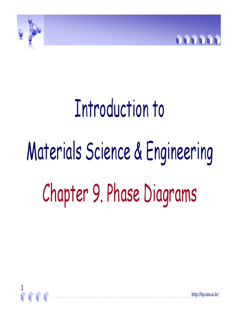 Introduction To Materials Science & Engineering Materials Science