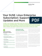 Your SUSE Linux Enterprise Subscription: Support, Updates and More