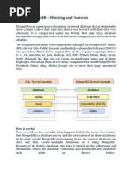 What Is Mongodb - Working and Features