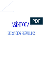 Asíntotas y Ejercicos