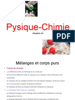 Fiches de Révisions Chapitre1 Physique