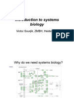 Introduction To Systems Biology: Victor Sourjik, ZMBH, Heidelberg