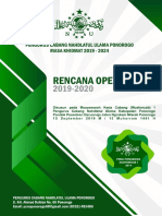 Renop PCNU Ponorogo 2019 2020