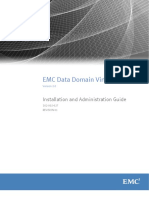 EMC Data Domain Virtual Edition: Installation and Administration Guide