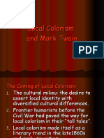 Local Colorism and Mark Twain