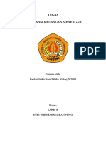 Tugas Akuntansi Keuangan Menengah: Disusun Oleh: Bentari Indra Noer'fattiha Al-Haq 205004