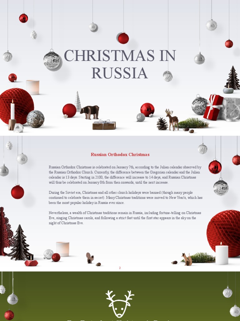 Christmas in Russia | PDF | Christmas Eve | Christmas