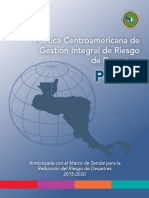 Lectura - Politica Centroamericana de Gestion Integral de Riesgo_CEPREDENAC_2017