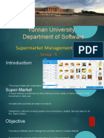 Yunnan University Department of Software: Group: 5