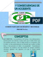 Causas y Consecuencias de Un Accidente