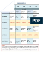 Examens Décembre 2021 - Officiel