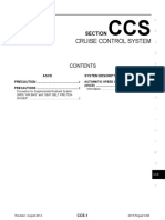 Cruise Control System Ccs