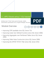 02 - APPLY Boosts Various T-SQL Features