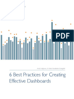 6 Best Practices for Creating Effective Dashboards