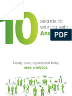 10 Secrets to Winning With Analytics