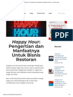 Happy Hour - Pengertian Dan Manfaatnya Untuk Bisnis Restoran - Accurate Online