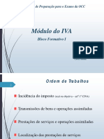 Modulo IVA BlocoFormativo I