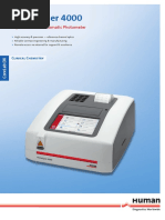 Humalyzer 4000: Top-Class Semi-Automatic Photometer