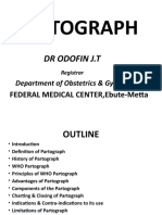 Partograph DR Odofin