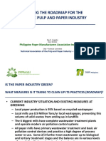 Greening The Roadmap of The Philippine Pulp and Paper Industry