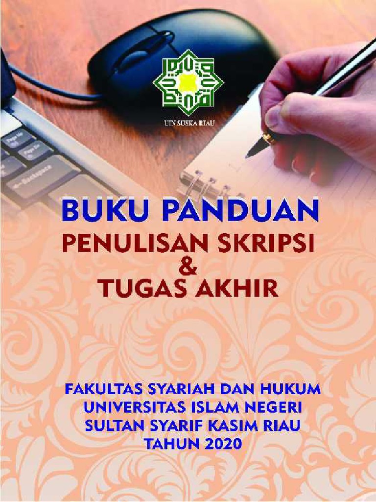 Panduan Penulisan Skripsi UIN Suska Riau | PDF