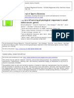 Factors Influencing Physiological Responses to Small-Sided Soccer Games