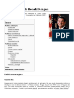 Visión Política de Ronald Reagan