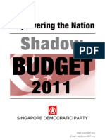 SDP Shadow Budget 2011