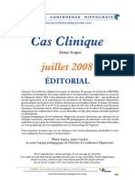 Cas Clinique 15 Juillet 08